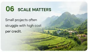 Carbon Project Bottlenecks: Why Not Every Project Makes Money from Carbon?