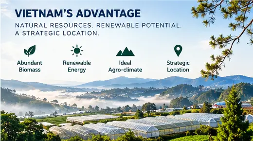 Allied Green sustainable aviation fuel project in Vietnam