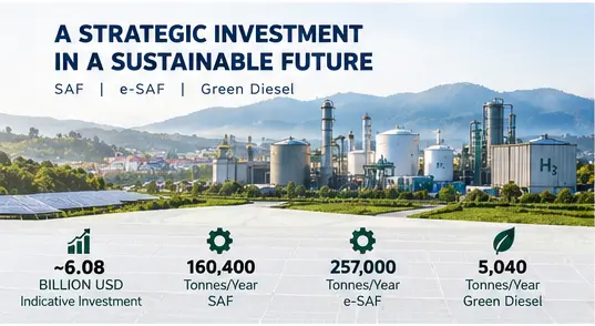 Allied Green sustainable aviation fuel project in Vietnam